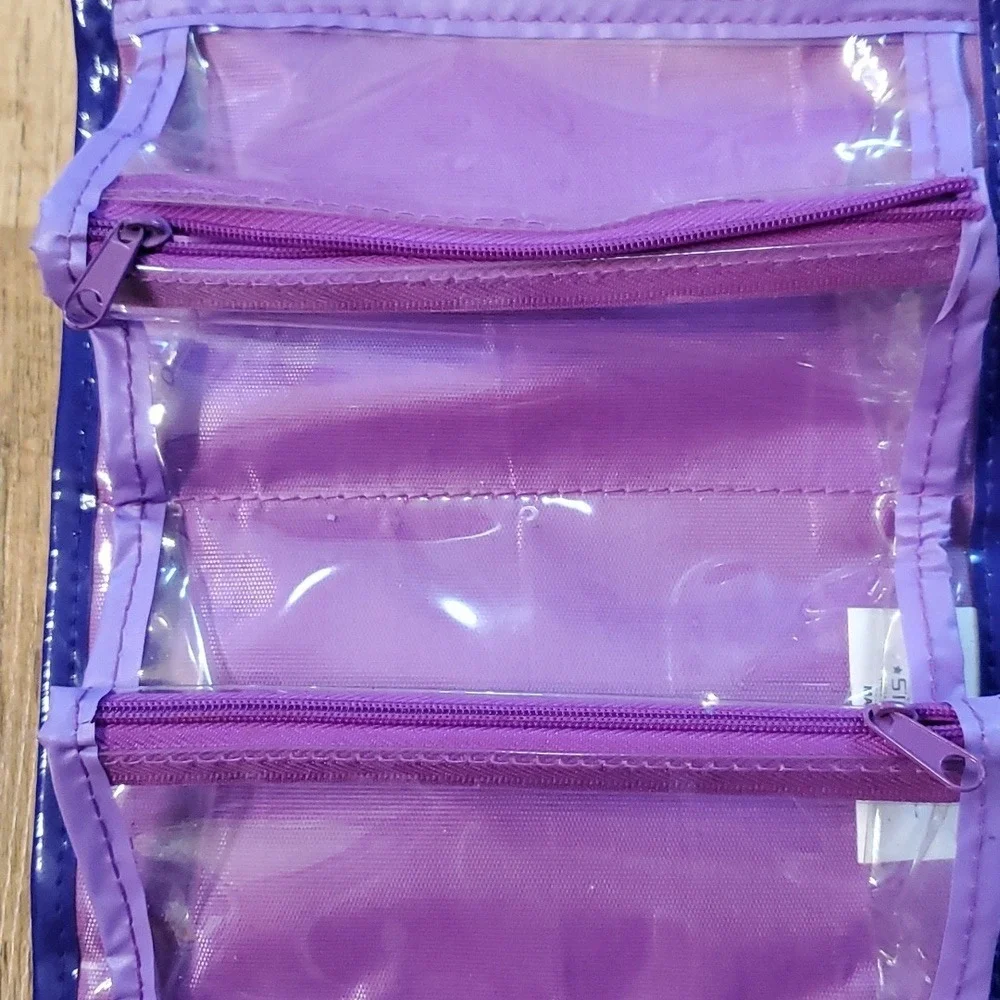 Disney Tinkerbell Travel Rollup Makeup‎ Jewelry Organizer Bag
